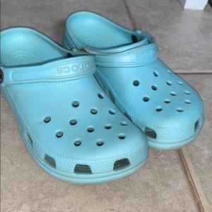 Light Blue Crocs